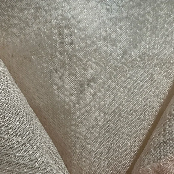 Edikted Riki light pink sheer sequin maxi Skirt - Picture 12 of 15